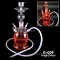 Hochwertige Shisha China Shisha Glas Wasserpfeife Shisha mit LED